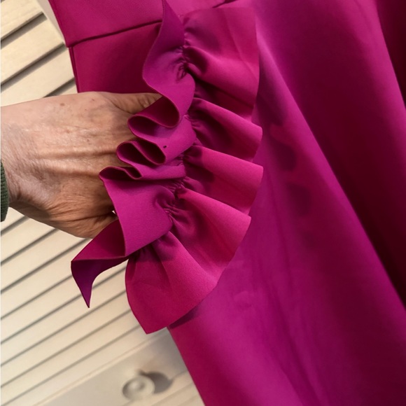 Pink Ruffle Dress - Picture 2 of 3